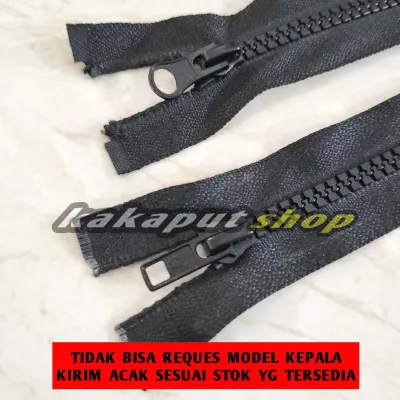 1 PCS RESLETING JAKET GIGI KASAR / ZIPPER JAKET 5 VISLON 28 INCI (70CM)/alat jahit/kebutuhan menjahit/toko perlengkapan menjahit/asesoris menjahit