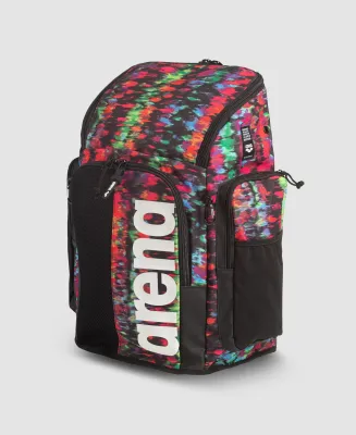 BALO CHÍNH HÃNG ARENA SPIKY III ALLOVER BACKPACK 45L TIE DYE.