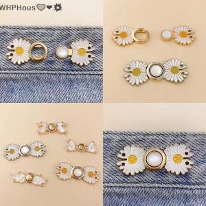 WP💓💛💖 Removable Waist Tightening Buckle Invisible Snap Button Brooch Jewelry Jeans Pant Clothing Waist Buckle Waistband Adjust Tool