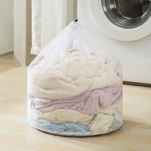 STAR FRUIT Dày túi lưới bảo vệ túi giặt rửa gia dụng máy Lưới thô đồ lót áo ngực No. plus-Sized túi lưới túi giặt có dây rút túi giặt