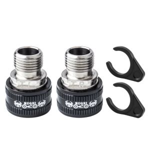 CLOTH 1 Pair Titanium Alloy Pedal Extender 23MM Stainless Steel Bike Pedals Adapters Spacers Bicycle Accessories Wear Resistant Bicycle Pedal Extension Bolts Mountain Bike Pedal