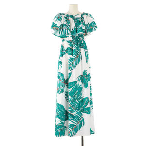 ＜906＞ ชุดแม่ลูก 2024 ชุดเดรสฤดูร้อนใหม่กระโปรงชายหาดวันหยุดริมทะเลครอบครัวสามคนสไตล์ตะวันตกระดับไฮเอนด์