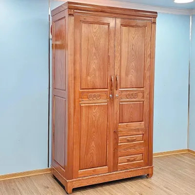 [Trả góp 0%] Tủ quần áo gỗ sồi 2 cánh tủ đựng áo quần tủ áo bằng gỗ