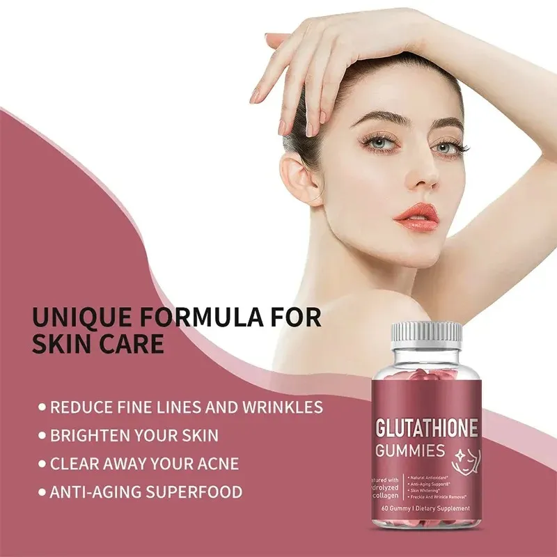 best glutathione gummies for skin whitening Anti-Aging Glow Collagen Vitamin Dietary Supplement Free Radical Scavengers Other Free Radical Scavenger Products TM BioWater - Bacteriostatic STRENGTH:10 MG