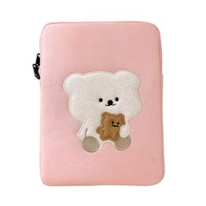Laptop Bag Tablet Cover Bag Cartoon Pattern 11/13inch Sleeve Quilted Padded Notebook Shockproof Clutches Carrying Bag