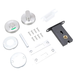 High Strength Bathroom Indicator Lock easy installs Bathroom Stall Door Lock Upgrades for Enhanced Privacy & Security
