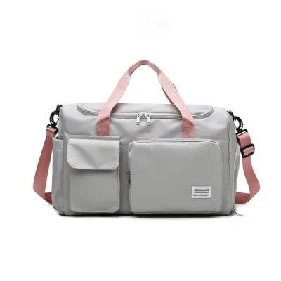 LAZANA Large Capacity Maternity Bag Mommy bag Luggage Travel Bag Sports Bags Fitness Yoga Gym Bag #L1319