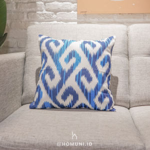 Sarung Bantal/ Cushion Cover Blue Import