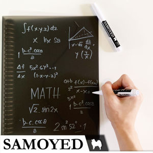 Spidol Papan Tulis / Kaca / Akrilik / Erasable Liquid Chalk Pen / Marker Samoyed ERBM-12 White - Putih