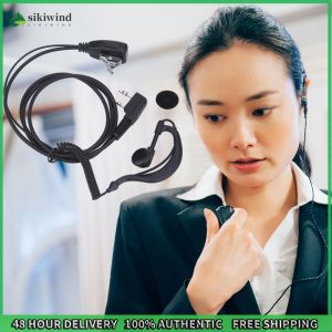 Sikiwind 2 PIN Walkie Talkie Headphone 1M PTT for UV5R BF-480