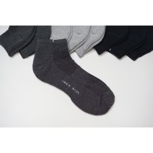 พื้นหนา ทรงใหญ่ ถุงเท้าข้อสั้นแบบหนา ทรงใหญ่ คู่ใหญ่ ความยาว ตาตุ่ม 12คู่ 380฿ เท้า42 - ขึ้นไป