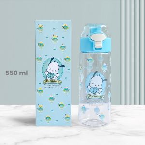 Nexxio Botol Minum Anak Sanrio 550ml / Botol Minum Praktis Motif Karakter Lucu