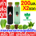 *ค่าส่งถูก* สารละลาย AB ไฮโดรโปนิกส์ เอบี ธาตุอาหาร น้ำ ผักไฮโดร Hydroponics สลัด ผักไทย ผักกาด ผักจีน ปลูกพืชไร้ดิน ปลูกผักไฮโดร. 