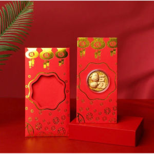 Lucky Charm 2025 Year of The Snake Commemorative Coins for Wealth Health Red Envelope New Year Gift