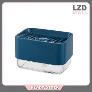 Soap Dispenser with Sponge 2in1 Kitchen Dish wash Pump Dispenser洗洁精加液器