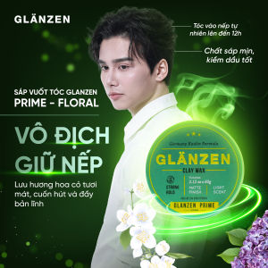 Sáp Vuốt Tóc Glanzen Chính Hãng – Giữ Nếp 24H Tạo Kiểu Đỉnh Cao Chuẩn Đàn Ông Việt