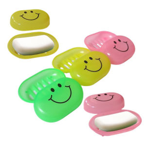 Kotak Sabun Mandi Smile Tempat Sabun Batang Tutup Kamar Mandi