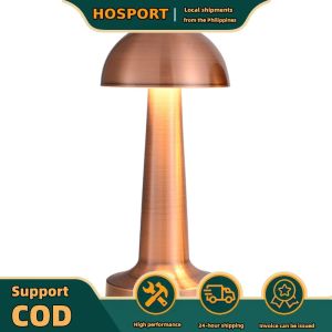 【HOSPORT】 LED Desktop Decor Light USB Charging Touch Control Atmosphere Lamp Dimmable Cordless Decorative Props Home Accessories