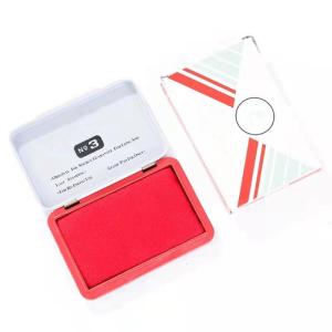 Business Ink Pad Quick Drying Oil Based Ink Fingerprint Ink Pad For Office Financial Documents Checks Contracts