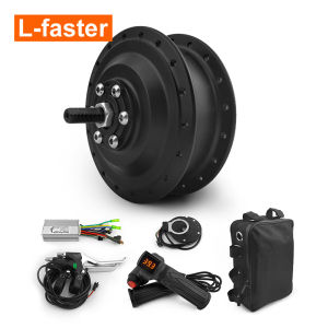 350W Electric Bicke Cycling Front Wheel Brushless Gear Hub Motor Conversion Kit with Throttle