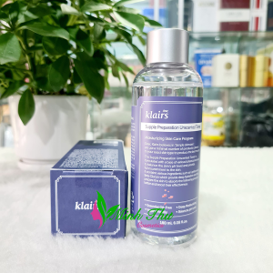 Nước Hoa Hồng Không Mùi Dear Klairs Dưỡng Ẩm Da Và Làm Mềm Da Supple Preparation Unscented (180ml)