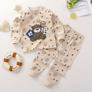 childrens clothes set boys sleepwear set cotton cute pyjamas for boys  0m-5y