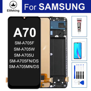 6.7 lcd cho Samsung Galaxy A70 A705 SM-A705F a705fn a705gm a705mn hiển thị bộ linh kiện số của màn hình cảm ứng thay thế
