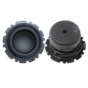 ซับวูฟเฟอร์ CSAUDIO 4.5นิ้ว 50W 4Ω คอยล์เสียงทองแดง ตูดดำ [ส่งฟรี+ขั้วต่อทองแดง]