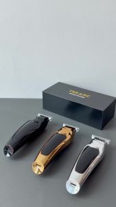 Hair & Beard Trimmer for Men Wide T Blade Liners Clippers Black Even Cutting & Precision Edging Mustache Hairline Sideburns Neckline Stainless Steel Blade 7200 RPM USB-C Rechargeable