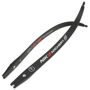 NIKA  C2 Limbs Recurve  68"25H Cornerstone Series 10% Carbon Fiber Content Limb  14-50LBS lbs