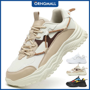 ORNGMALL รองเท้ากีฬาแฟชั่นรองเท้าเดินสบายสายรัดสไตล์เมืองเหมาะสำหรับการเดินทางไปฟิตเนสและท่องเที่ยวกลางแจ้งสไตล์คลาสสิกแบบอ้วนแบบสั้นรองเท้าผ้าใบอเนกประสงค์ไอเดียของขวัญสำหรับผู้ชายในช่วงเทศกาลหรือโอกาสพิเศษ