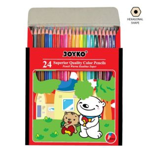 Pensil Warna Joyko 24 Warna Panjang