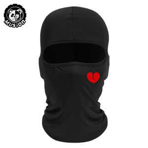 Musion Cycling Full Face Mask Sun Protection Bicycle Balaclava Dust Proof for Rider Headgear for Outdoor Riding