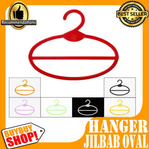 Hanger Jilbab Oval Serbaguna Kastok Multifungsi / Binatu & Peralatan Kebersihan / Alat & Aksesori Binatu / Gantungan & Pasak Kayu