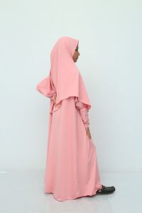 Lulukids- gamis abaya one set series anak dengan kancing lengan dan desain elegant Usia 1-13 Tahun