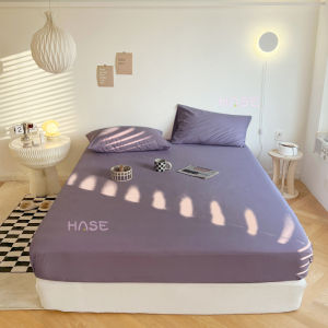 【HΛSE】ผ้าปูที่นอน ผ้ารองกันเปื้อนโรงแรม ผ้าซูเปอร์ซอฟท ปลอกที่นอน ป้องกันไรฝุ่น ผ้าปูที่นอนกันไรฝุ่น เฉพาะผ้าปู 1ชิ้น 4/5/6/7ฟุต