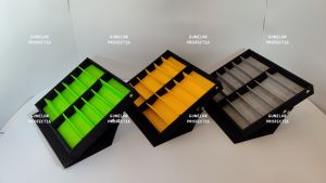 Box Kacamata Isi 12 Bahan Kulit PU ( Untuk Kacamata Kecil hingga Sedang )