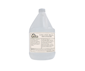 Lidco Heavy Duty Sink & Drain Declogger 1 Gallon–Industrial Strength Drain Opener Dissolves Grease