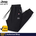 Jeep Spirit chính thức 2024 mới lỏng lẻo quần giản dị Quần Jogger quần legging dài Quần thể thao đôi quần. 
