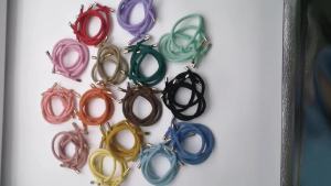 30PCS 5mm Twilled Cords Knotted Elastic Hair Bands Golden Caps Hair Ties for Girls Elasticity Ponytail Holders Hair Scrunchies2026