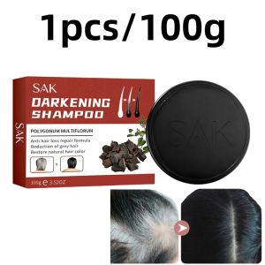(BUY 1 TAKE 2)Hair Growth Soap Shampoo Ginseng Polygonum Soap ng buhok Anti Hair Grower Darkening Bar