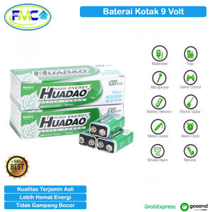 Baterai Kotak 9v Battery Remote Control 9 Volt Batre Jam Mainan Mobil Mic Serbaguna Super Hemat