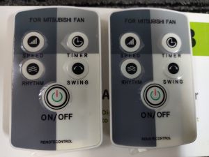 Điều khiển Mitsu cho quạt treo tường và quạt cây- sản phẩm đã có pin