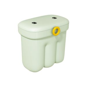 BEDDEH Cartoon Kitchen Garbage Can Plastic Large Capacity Wall Mounted Trash Can Modern with Lid Cabinet Door Bin Kitchen