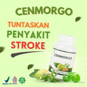 obat stroke Cenmorgo Atasi Stroke ringan stroke berat Syaraf Kejepit Penyumbatan Darah
