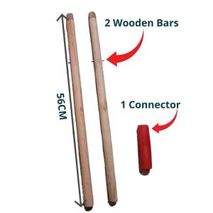20/30CM Stainless Steel Floor Wire Brush Wood Long Handle Heavy Duty Cleaning Broom PH