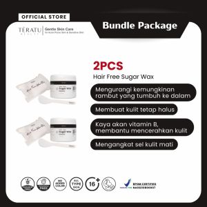 Bundle 2 PCS TERATU BEAUTY Hair Free Sugar Wax