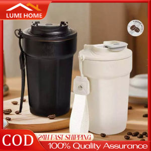 Coffee Cup Stainless Steel Coffee Mug 450ml Temperature Display Thermos Mug Vacuum