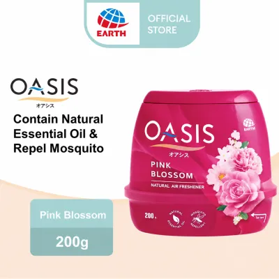 READY STOCK!!! Oasis Natural Air Freshener Gel 200g | Long Lasting Room Fragrance Home Car Toilet Wardrobe Fresh Scent Gel