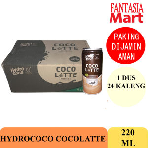 HYDROCOCO COFFELATTE ANOMALI KOPI 220ML 24 PCS DUS FUN CORNER DENGAN PAKING AMAN